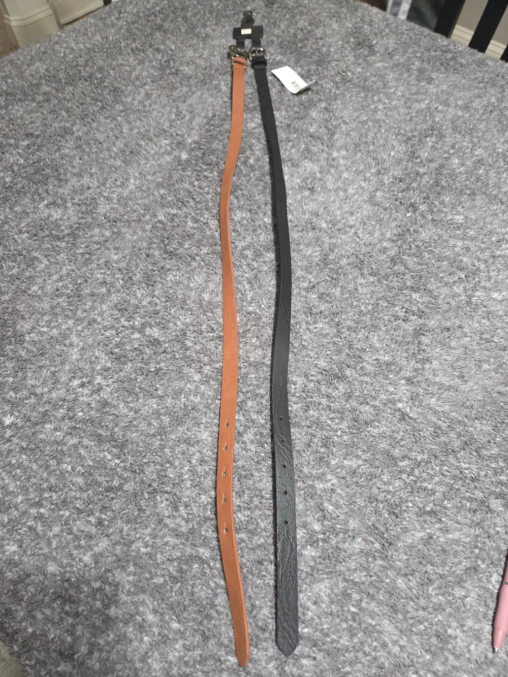Capelli of New York Kids Two-Tone Belt in Black & Brown